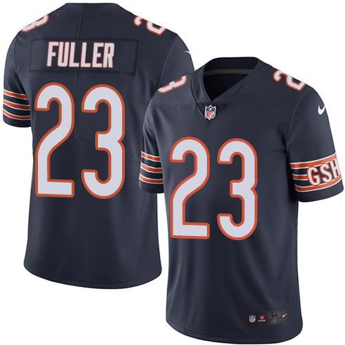 Nike Bears #23 Kyle Fuller Navy Blue Team Color Youth Stitched NFL Vapor Untouchable Limited Jersey - Click Image to Close